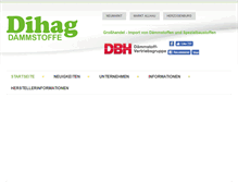 Tablet Screenshot of dihag.at